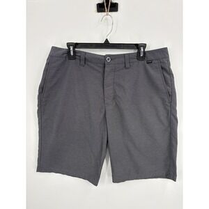 Travis Mathew Tech Men's Lightweight Performance Stretch Charcoal Golf Shorts 36